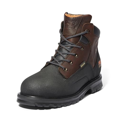 Timberland PRO Men's, Powerwelt 6in Steel Safety Toe Waterproof Boot