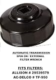 Automatic Transmission Filter REMOVES Filters TF950 ACDELCO ALLISON 29539579