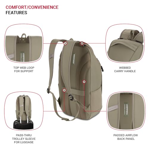 swissgear viibe ii olive 18 inch