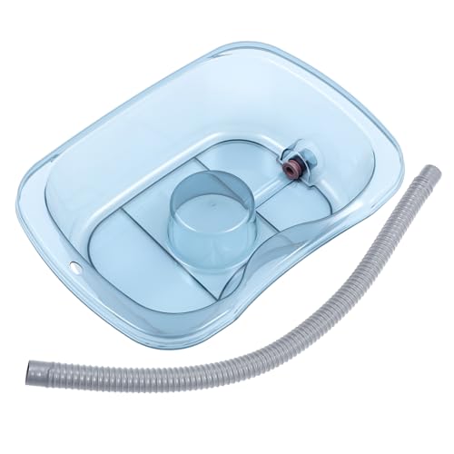 KOMBIUDA Hair Washing Basin Portable Shampoo Tub Insulated Bottom for Warm Water Comfortable Neck and Head Design for Pregnant Women