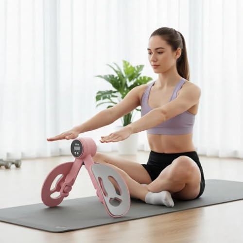 Image of Hip & Pelvis Trainer with LCD Counter | Thigh Master & Inner Thigh Exercise Equipment | Pelvic Floor Exerciser Training Tool for Home, Gym, Fitness & Workout | Men & Women(Style-2)