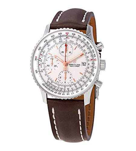 Breitling Navitimer 1 Chronograph Automatic Silver Dial Men's Watch A13324121G1X1