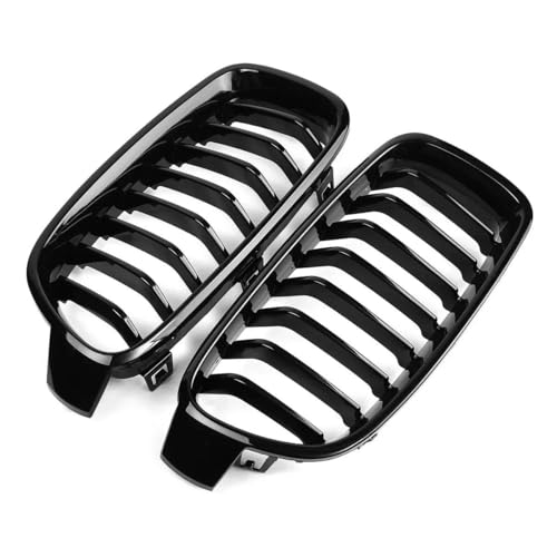 Parrilla delantera radiador negro brillante para BMW F30 F35 F80 de una lama
