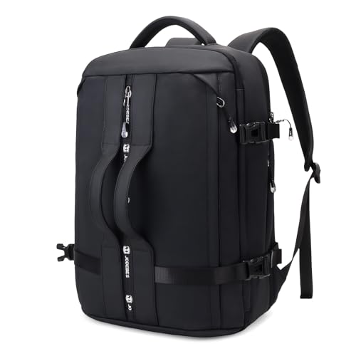 Travel Backpack,Expandable 50L Extra Large Laptop Backpack,Carry On Backpack Airline Approved Water-Resistant Business Suitcase Daypack Bag,Fits 17 Inch Laptop,Travel Gifts for Men Women