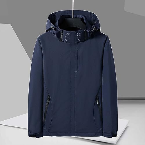 Chaqueta rompeviento con capucha para hombre ZYXTIM miniatura 2