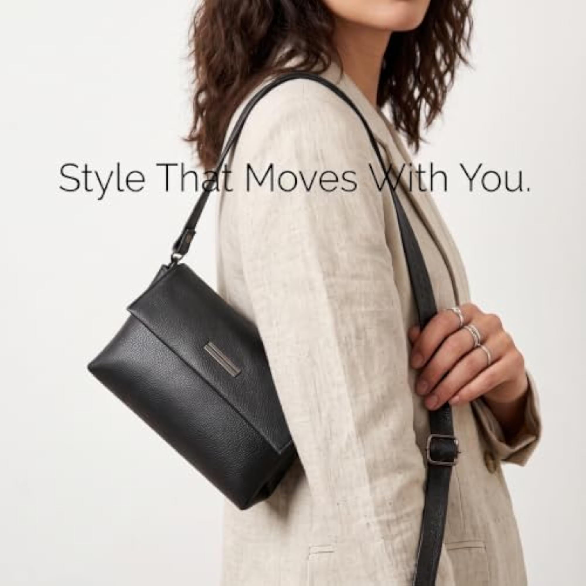 Quality Faux Leather Crossbody Sling Bag