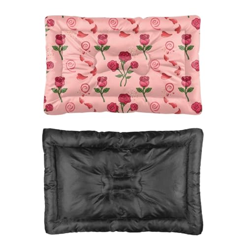 Hightopup Valentine Red Rose Hundebett, Katzenbett...