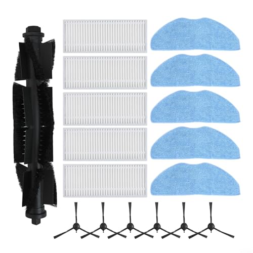 Chiffon de nettoyage et filtre pour kit de rechange pour aspirateur robot MEDION X10 SW (B)