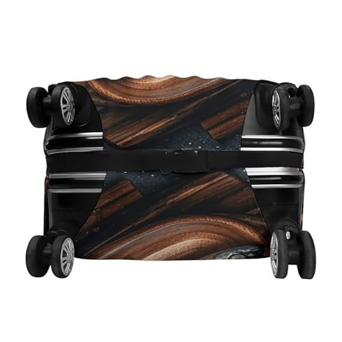 Sardines Elastic Luggage Cover Suitcase Protector for 19-32 Inch Suitcases | Universal Stretchable Travel Bag Cover | Anti-Scratch, Washable with Zipper Closure XL 6