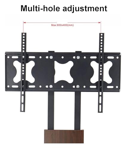Soporte móvil para TV con ruedas y base giratoria miniatura 5