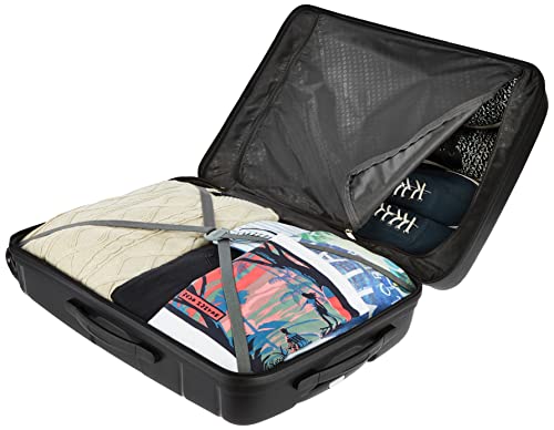 Image of American Tourister Ivy Polypropylene 68 cms Black Hardsided Check-in Luggage (FO1 (0) 09 002)