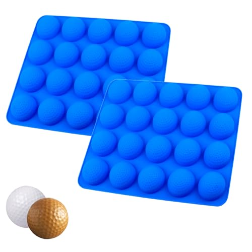 Golf Ball Cake Pop Mold Silicone 40 Cavity Golf Ball