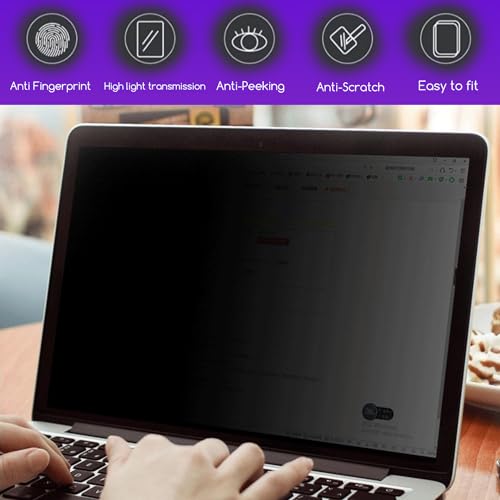 Privacy Screen for HP OmniBook 5 16/OmniBook 7 16/OMEN 16/Envy 16/Spectre 16/ZBook 16 & EliteBook 16 G1/860/865/665/660/460/465 Series (G11/G10/G9)16-Inch Removable Laptop Privacy Filter Shield