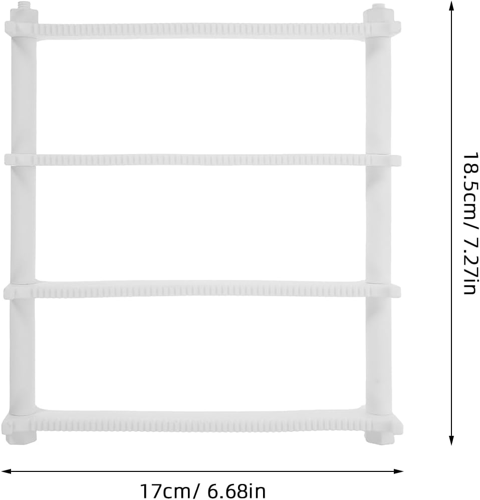 DIYEAH Reusable Kiln Tool Hanging Firing Holder for Jewelry and Ceramic Pottery High Temperature Firing Rack for Crafts Arts and DIY Projects 7.28X6.69X1.18In