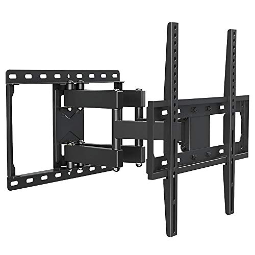 Rostfreier Stahl TV Deckenhalterung Elektrisch Klappbar für 42-70 Zoll LED, LCD, OLED, Plasma TVs,TV Deckenhalterung Schwenkbar bis 60KG, Schwenkbar,