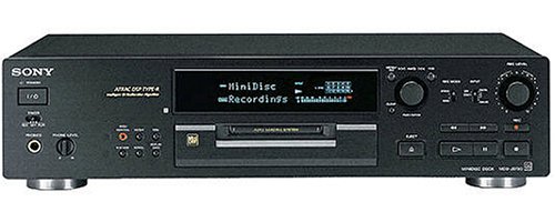 Sony-jB730QS miniDisc MDS-Plateau Noir