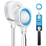 CHAMPKEY Performance Golf Ball Retriever Single Sided - Thicken Stainless Steel Shaft with Rubber Grip Golf Retriever - Available in 9Ft / 12Ft / 14.5Ft / 16.3Ft (14.5 FT)