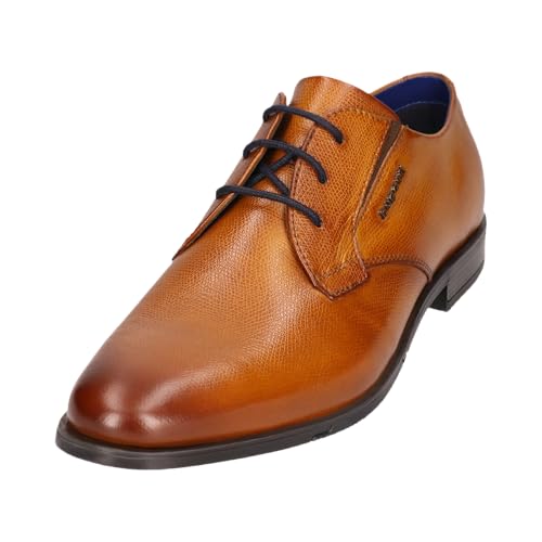 bugatti Men's Derby Lace-up Shoes, Brown, 11.5 Wide