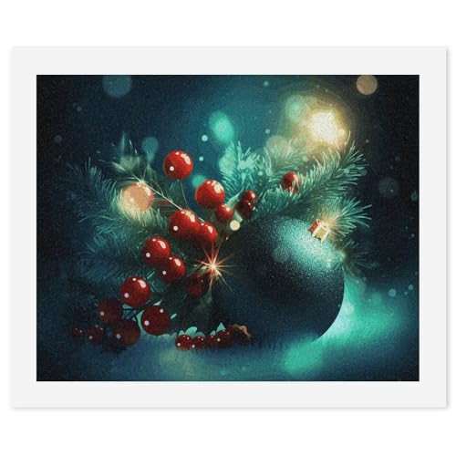 Kit peinture numérotée adultes grand format : idée cadeau Noël DIY originale