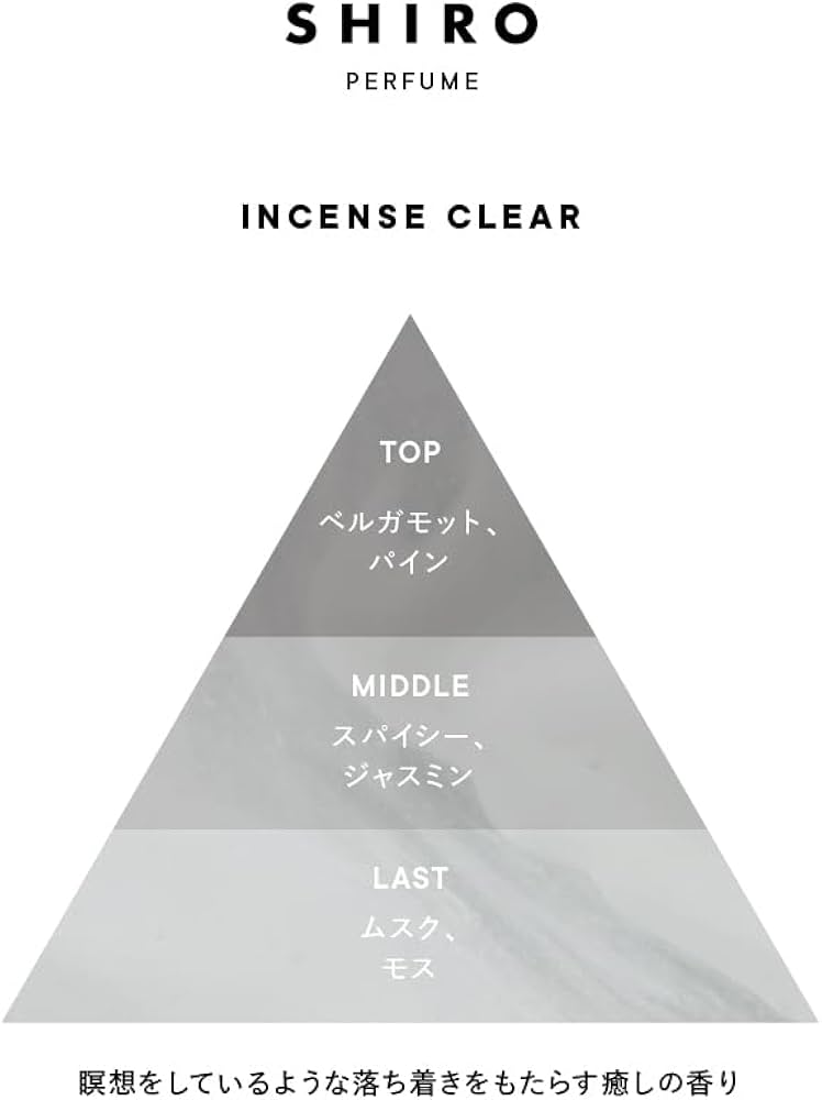 ★*★様 SHIRO PERFUME INCENSE CLEAR オードパルファ Amazon | SHIRO PERFUME INCENSE CLEAR オードパルファン