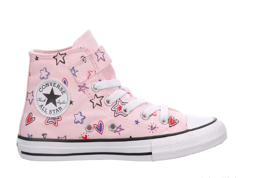 Converse Unisex-Child Chuck Taylor All Star Doodles Easy on (Little Kid) Sneaker2