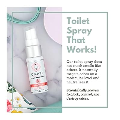 Mist N Go Refresh Toilet Spray - Bathroom Odor Eliminator & Neutralizer - Toilet & Bathroom Smell Good Spray - Blossom, Pocket Size (0.68oz x3)