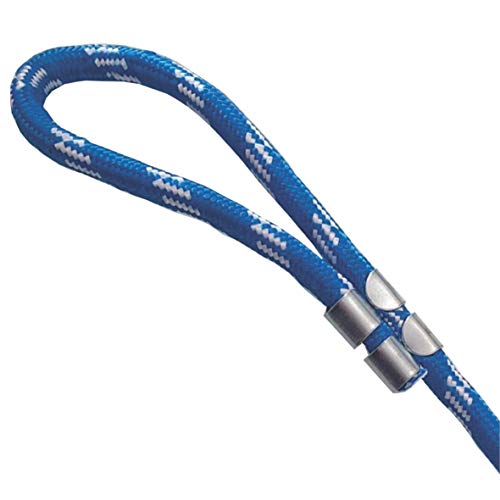 GUIA CURTA DE CORTA PARA CÃES DE GRANDE E MÉDIO PORTE (0,35 METROS) (AZUL)