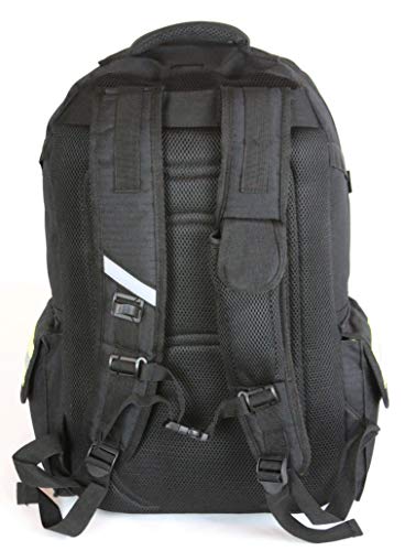 Personalized Firefighter 38L Black Backpack2