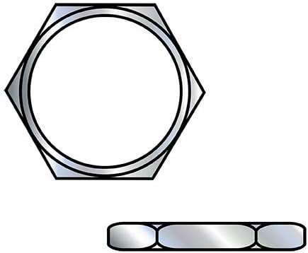 3/4-24X156X7/8 Hex Mounting Panel Nut Die Cast Zinc Alloy (Pack Qty 500) BC-752415614NPS by Shorpioen - Made in USA