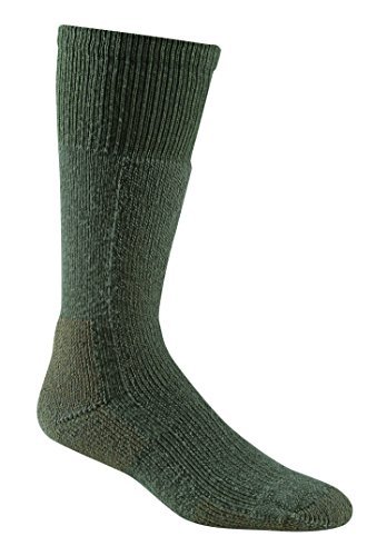 FoxRiver Adult Military Thermal Merino Wool Cold Weather Mid-Calf Boot Socks, Foliage Green, Large by Fox River