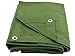Mytee Products 12' x 16' Green Canvas Tarp 12oz Heavy Duty Water Resistant