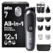 Braun Multigroom All-in-One Series 7, 12-in-1 Trimmer, AIO7545, Grau