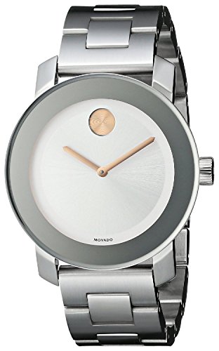 [���o�[�h]Movado �r���v Bold Stainless Steel Bracelet Watch 3600084 ���f�B�[�X [���s�A���i]