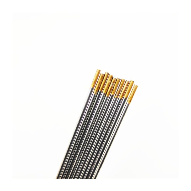 WL15 1,5% Lantowane elektrody wolframowe Tig Pręty spawalnicze 1,0/1,6/2,0/2,4/3.0/3.2 Złoto elektrody TIG do spawania TIG(3.2mm,Lenght 150mm)