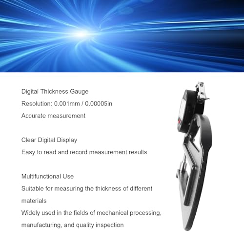 Calibrador digital de espesores de aluminio compacto miniatura 2