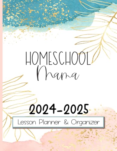 Homeschool Mama: Lesson Planner & Organizer: Homeschooling Record Keeper for One Child, Kid, Student.