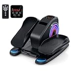 Modes Diversifiés : En plus de 5 vitesses réglables, cet elliptique sous bureau dispose de 3 modes automatiques, permettant de choisir le programme le plus adapté à vos besoins d'entraînement. Le design bidirectionnel permet de travailler sur différents groupes musculaires pour un entraînement croisé.