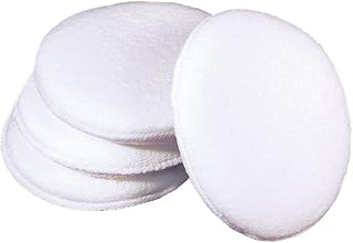 Buffalo Industries (64012) 5" Terry Applicator Pad, Cotton Cover over Foam Pad (Pack of 4) - Smooth and Consistent Application of Waxes, Stains, Polishes and Protectants - Easy to Use and Reusable