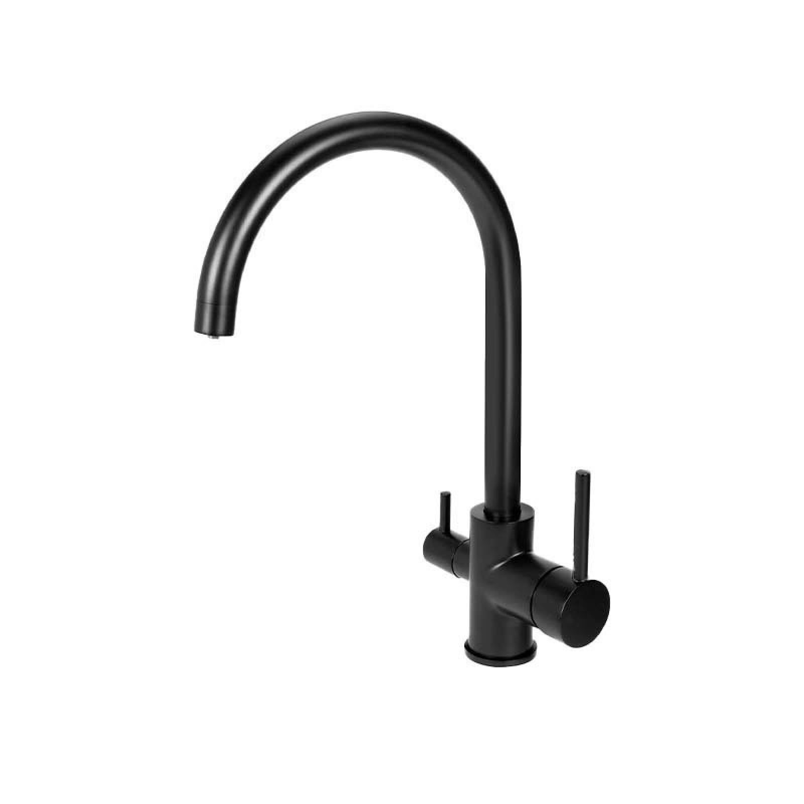 Fanjubei Black Hot And Cold Water Purification Kitchen Faucet,