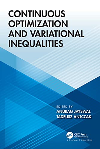 Continuous Optimization and Variational Inequalities view 2