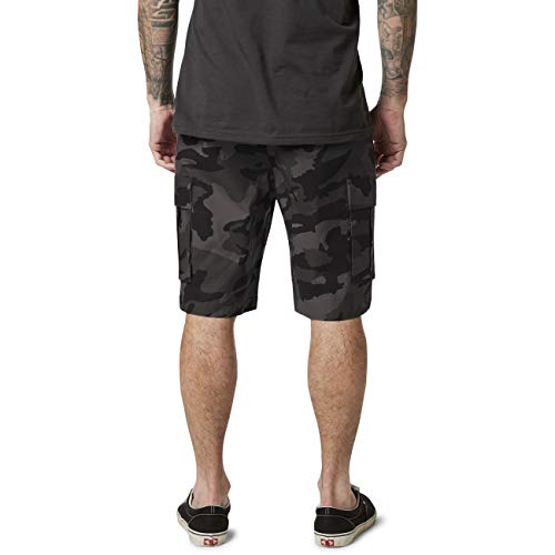 Fox Racing Bermuda masculina Slambozo 2.0, camuflagem preta, 30