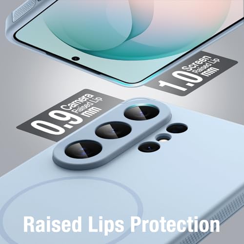 Image of JETech Magnetic Cover Case for Samsung Galaxy S26 Ultra, Compatible with MagSafe, Dual-Layer Heavy Duty Shockproof Phone Cover, Camera Lens Full Protection, Hard PC Back (Omphalodes)
