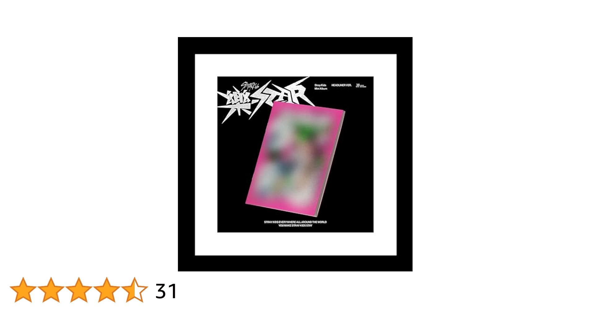 Stray Kids 樂-STAR ROCK-STAR 8th Mini Album CD+Contents+