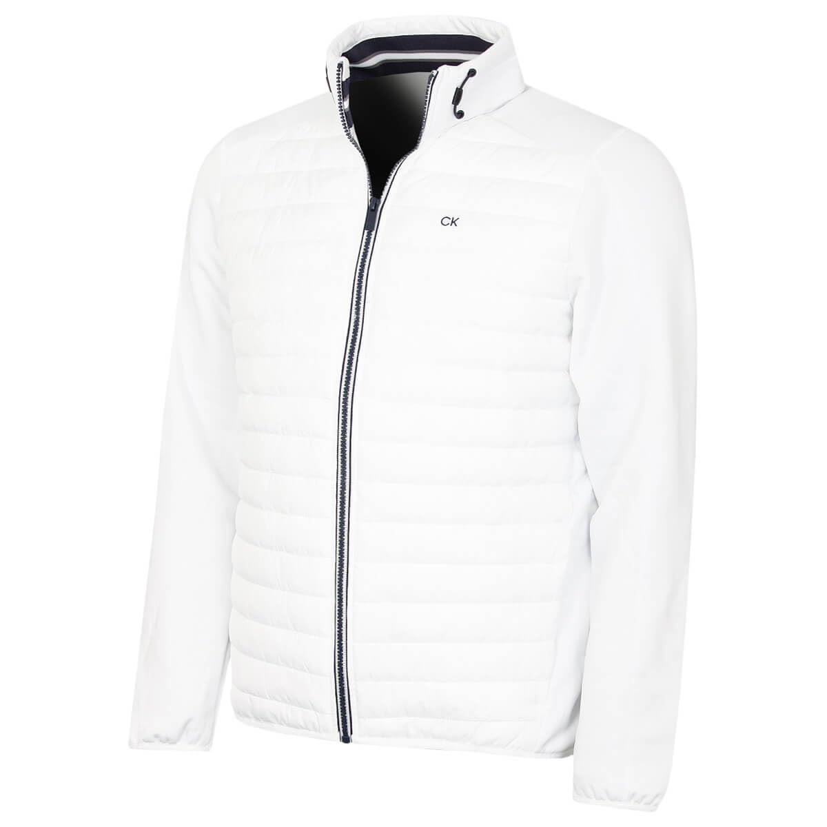 Calvin Klein Mens CK Hybrid Insulate Jacket - White - XXXL