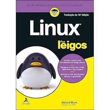 Capa do livro Linux Para Leigos