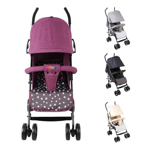 Kinderwagen Buggy, Reisebuggy mit Liegefunktion für Kinder ab 6...