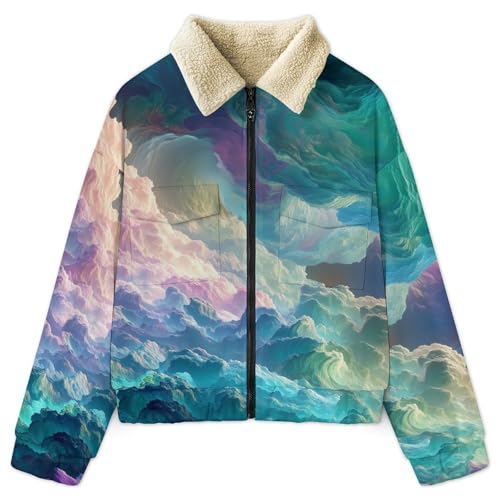 Manteau polaire chaud contre le froid hivernal ample