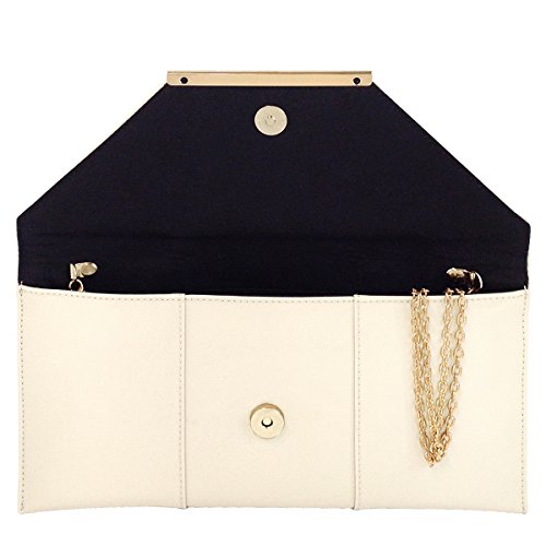 Image of JNB Faux Patent Leather Envelope Candy Clutch