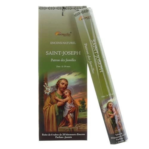 Encens Religieux de Saint Joseph, 20 bâtonnets - Encens Religieux - Culte Chrétien en
