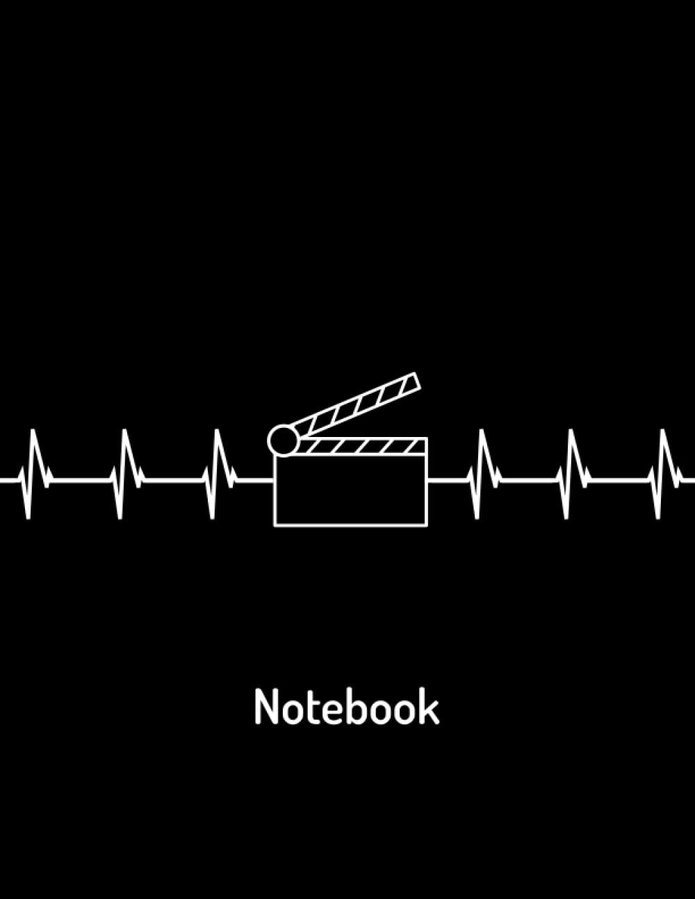 Clapperboard Film Notebook: 110 Blank Lined pages Notebook/Journal - Movies Clapboard Notebook/Journal